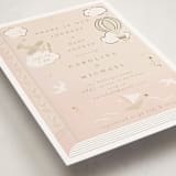 "Our Journey" - Baby Shower Invitations in Blush by Jennifer Holbrook - Detail