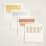 "Our Journey" - Baby Shower Invitations in Blush by Jennifer Holbrook - Envelope Liner Options