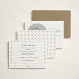 "Garden Party" - Baby Shower Invitations in Spring by Ashlee Townsend - Back of Card Options