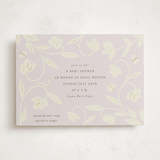 "Butterfly Garden" - Baby Shower Invitations in Petal by Ani Somi - Front