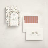 "Floral Archway" - Baby Shower Invitations in Garden by Kelly Watkins - Assembled