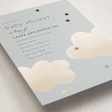"Twinkle Twinkle" - Baby Shower Invitations in Sky by Joyce Pinheiro - Detail