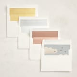 "Twinkle Twinkle" - Baby Shower Invitations in Sky by Joyce Pinheiro - Envelope Liner Options