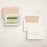 "Book Stack" - Baby Shower Invitations in Blush by Palm Bridal - Assembled