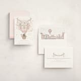 "Bebe" - Baby Shower Invitations in Cotton Candy by Jenna Holcomb - Assembled
