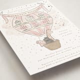 "Bebe" - Baby Shower Invitations in Cotton Candy by Jenna Holcomb - Detail