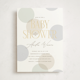 "Warner" - Baby Shower Invitations in Cloud by Pixel and Hank - Front