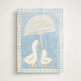 "Little Goose" - Baby Shower Invitations in Raindrop by Teju Reval - Front
