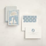 "Little Goose" - Baby Shower Invitations in Raindrop by Teju Reval - Assembled