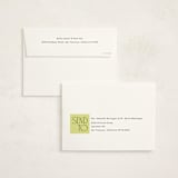 "two times" - Baby Shower Invitations in Lime by letterfix - FREE Recipient Addressing