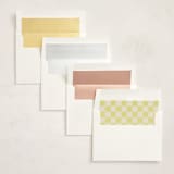 "two times" - Baby Shower Invitations in Lime by letterfix - Envelope Liner Options