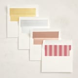 "Wildflower" - Baby Shower Invitations in Rose by Leah Bisch - Envelope Liner Options
