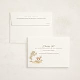 "Woodland Animals Toile" - Baby Shower Invitations in Bamboo by Teju Reval - FREE Recipient Addressing