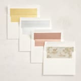 "Woodland Animals Toile" - Baby Shower Invitations in Bamboo by Teju Reval - Envelope Liner Options