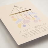 "Mod Baby" - Baby Shower Invitations in Vanilla by Angela Thompson - Detail