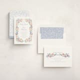 "Garden Magic" - Baby Shower Invitations in Lilac by Tamara Hilje - Assembled