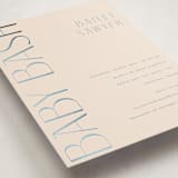 "Ephrata" - Baby Shower Invitations in Powder by Deynaaz Daraei - Detail