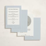 "Baby Duck" - Baby Shower Invitations in Hydrangea by Tamara Hilje - Back of Card Options