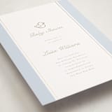 "Baby Duck" - Baby Shower Invitations in Hydrangea by Tamara Hilje - Detail