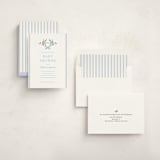 "Southern Mallard Duck" - Baby Shower Invitations in Powder by Rebecca Marchese - Assembled