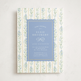"Dorothy" - Baby Shower Invitations in Cornflower by Erin L. Wilson - Front