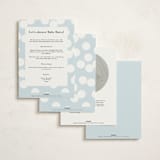 "Oh Boy!" - Baby Shower Invitations in Bluebonnet by Laura Hankins - Back of Card Options