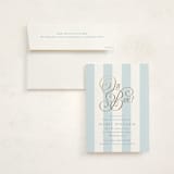 "Oh Boy!" - Baby Shower Invitations in Bluebonnet by Laura Hankins - With Envelope