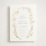 "Lottie" - Baby Shower Invitations in Lilac by Erin L. Wilson - Front