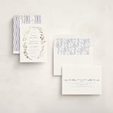 "Lottie" - Baby Shower Invitations in Lilac by Erin L. Wilson - Assembled
