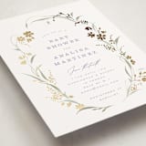 "Lottie" - Baby Shower Invitations in Lilac by Erin L. Wilson - Detail