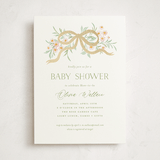 "Sweet Child" - Baby Shower Invitations in Blush by Paper Raven Co. - Front