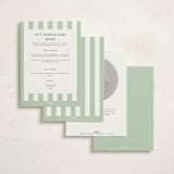 "Sweet Child" - Baby Shower Invitations in Blush by Paper Raven Co. - Back of Card Options