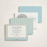 "Soda Shoppe" - Baby Shower Invitations in Cream Soda by Morgan Kendall - Back of Card Options