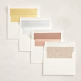 "Whimsical Frame" - Baby Shower Invitations in Creamery by Vera Lim - Envelope Liner Options