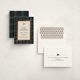 "Wesley" - Baby Shower Invitations in Juniper by Kate Ahn - Assembled