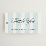 "Coastal" - Bridal Shower Favor Tags in Oceanside by Kelly Schmidt - Front