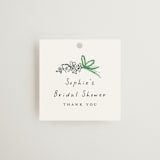 "Tied Bouquet" - Bridal Shower Favor Tags in Lawn by mo kelley - Front