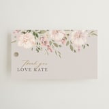 "Bridal Cake" - Bridal Shower Favor Tags in Mist by Itsy Belle Studio - Front