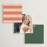 "Spring Blooms" - Bridal Shower Favor Tags in Blush by Susan Moyal - Back of Card Options