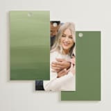 "Verdure" - Bridal Shower Favor Tags in Garden by Leah Bisch - Back of Card Options