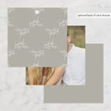 "Initial" - Bridal Shower Favor Tags in Pearl by Jennifer Postorino - Back of Card Options