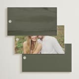 "Botanical Arches" - Bridal Shower Favor Tags in Moss by Kelly Schmidt - Back of Card Options