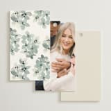 "Grande" - Bridal Shower Favor Tags in Dried Botanicals by Petra Kern - Back of Card Options