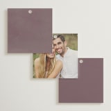 "Pretty" - Bridal Shower Favor Tags in Peach by Lori Wemple - Back of Card Options