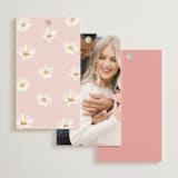 "Floral Arch" - Bridal Shower Favor Tags in Blush by Susan Moyal - Back of Card Options