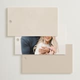 "Layered" - Bridal Shower Favor Tags in Natural by Kelly Schmidt - Back of Card Options