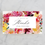 "Magic Flowers" - Bridal Shower Favor Tags in Petal by Lori Wemple - Front