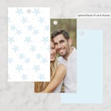 "Wedding Dress" - Bridal Shower Favor Tags in Cinderella Blue by Itsy Belle Studio - Back of Card Options