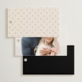 "Simple Classic" - Bridal Shower Favor Tags in Champagne by Summer Winkelman - Back of Card Options