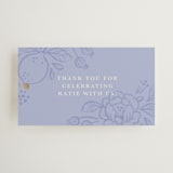 "Love Birds" - Bridal Shower Favor Tags in Porcelain by Rebecca Smith - Front